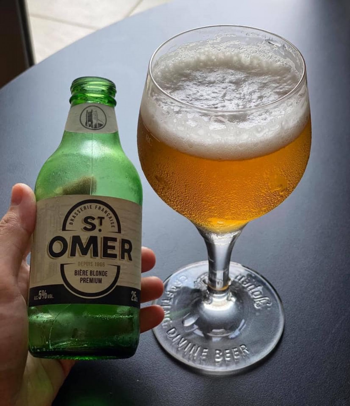 Bia Saint Omer 5% - chai 250 ml