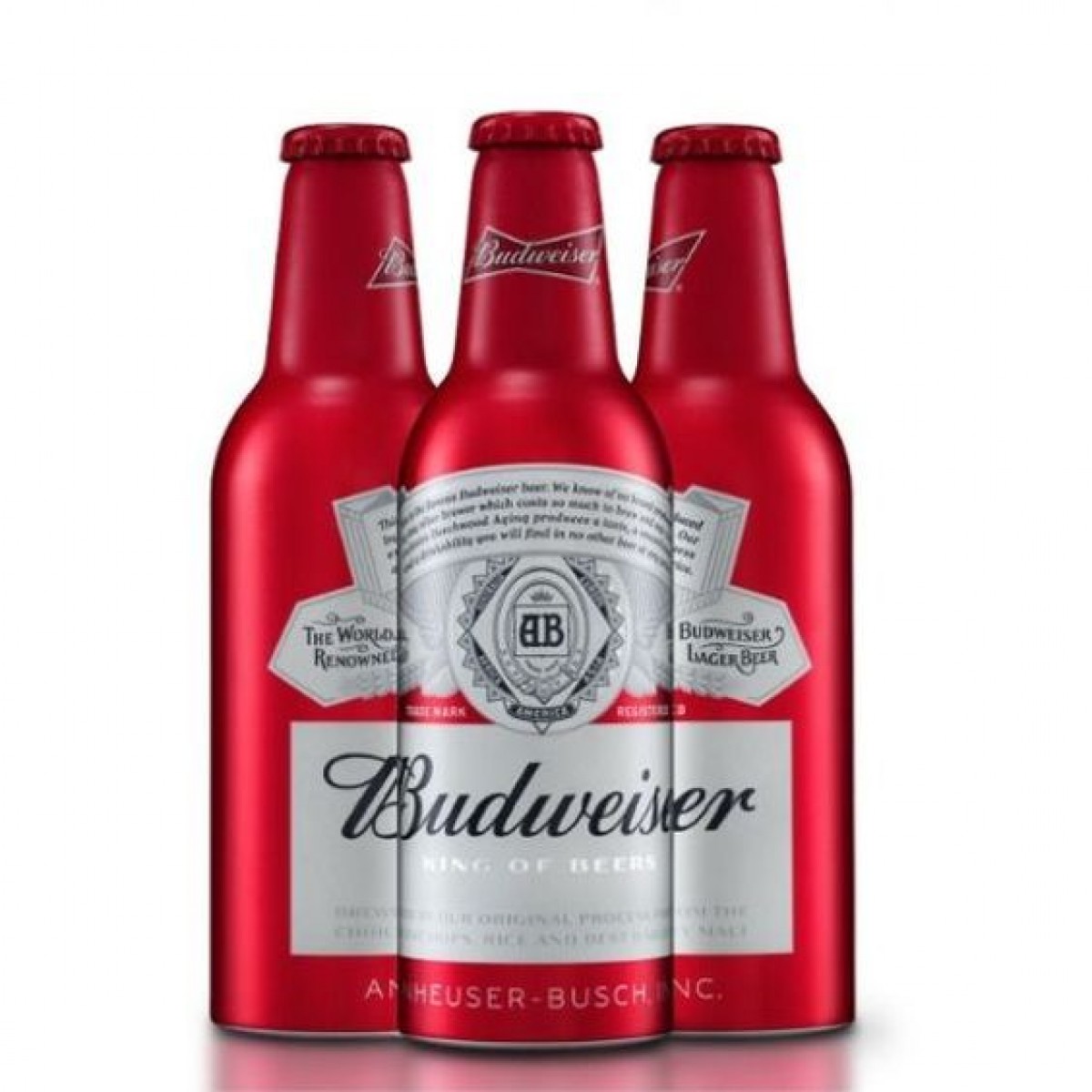 Bia Budweiser Mỹ liên doanh 5%-chai nhôm 355ml