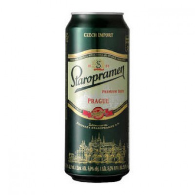 Bia Staropramen 5% – lon 500ml