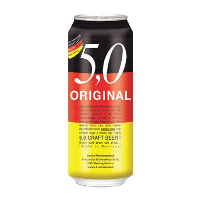 Bia Đức 5,0 Original 5% - lon 500ml