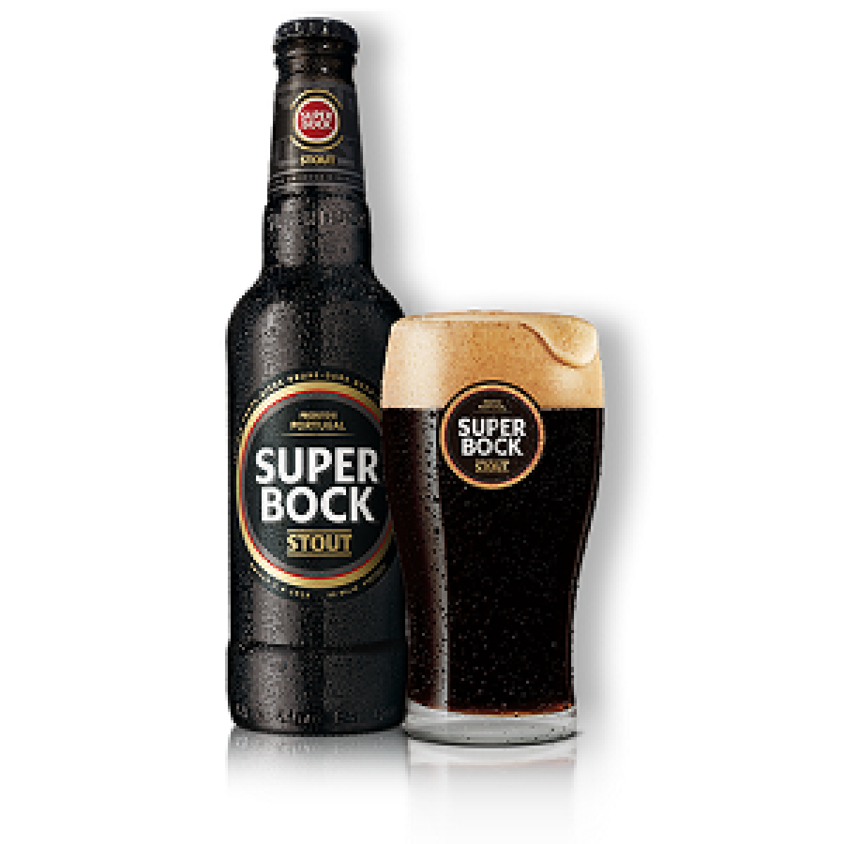 Bia Super Bock Stout 5%-Chai 250ml