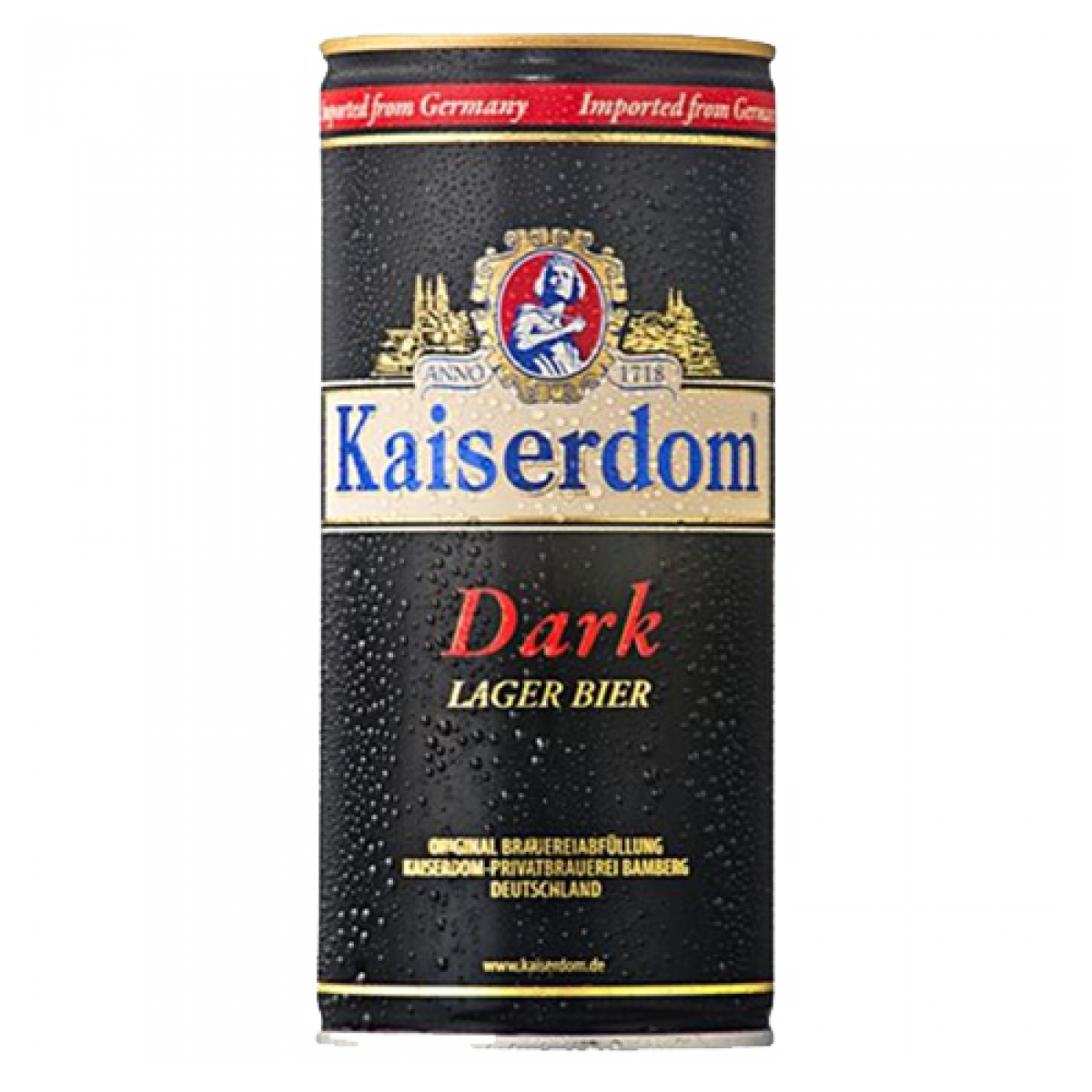 Bia Kaiserdom Dark Lager 4.7%-Lon 1000ml