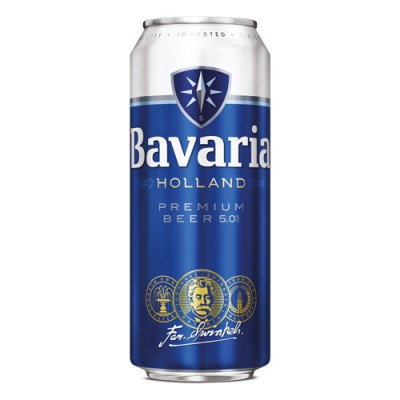 Bia Bavaria Premium Pilsner 5%-Lon 500ml