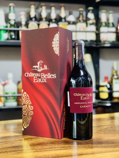 Hộp quà vang Carmin Chateau Belles Eaux 15%