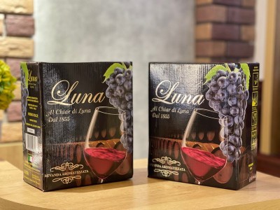 Vang bịch ngọt Luna Rosso Dolce 10% - bịch 3 lít