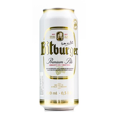  Bia Bitburger 5% - lon 500 ml