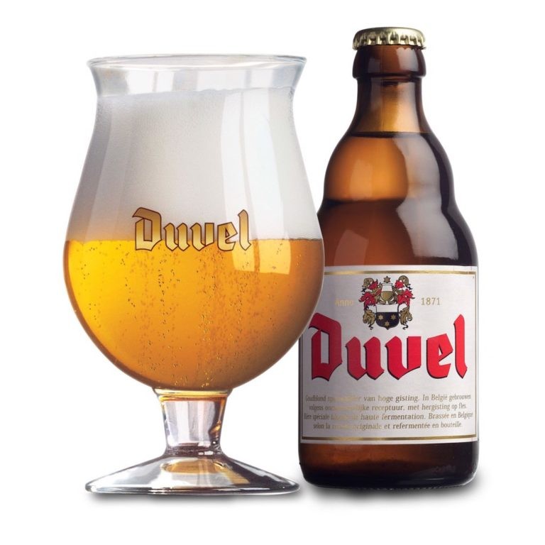 Bia Duvel, một ale Bỉ không thể nhầm lẫn.