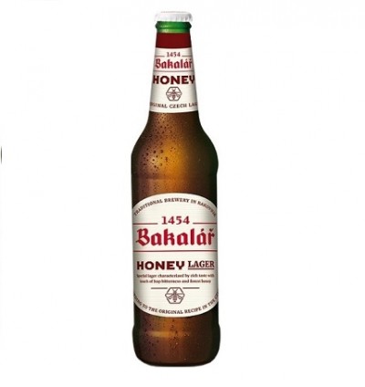 Bia Bakalar Honey Lager 5.8%-chai 500ml 