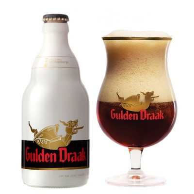 Bia nâu Gulden Draak 10,5% - chai 330 ml