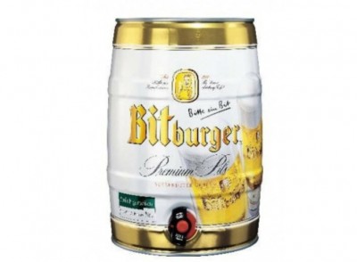 Bia Bitburger 5% - bom 5 lít