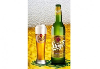 Bia Steiger vàng12% - chai 500ml