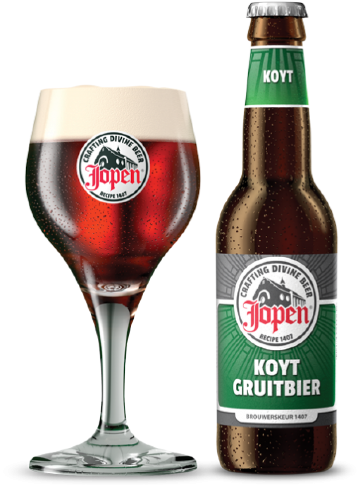 Bia Jopen Koyt Gruitbier 8,5%-chai 330ml