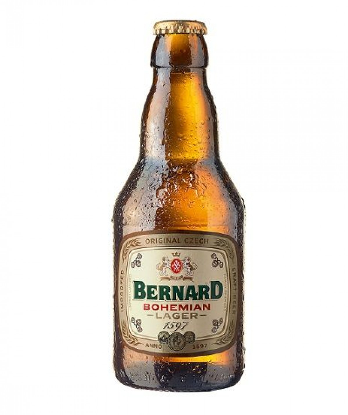 Bia Bernard Bohemian Lager 4,9%-chai 330ml